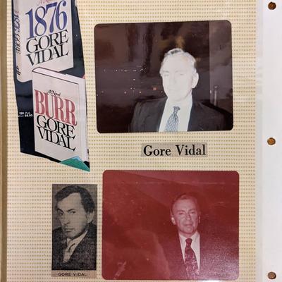 Gore Vidal Original Photo