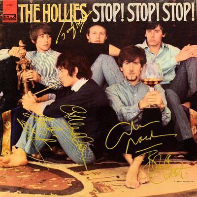 The Hollies signed album