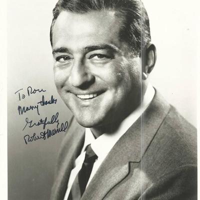Robert Merrill Signed Photo