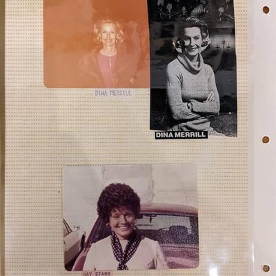 Dina Merrill and Kay Starr Original Photos