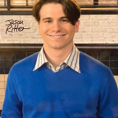 Frozen Jason Ritter signed photo