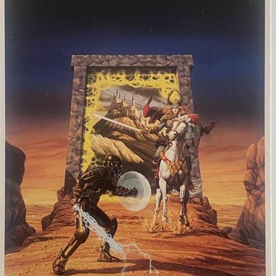 Larry Elmore signed Valley of Steel portfolio 