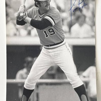 SF Giants Tim Foli signed photo