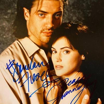 Still Breathing Brendan Fraser and Joanna Going signed movie photo