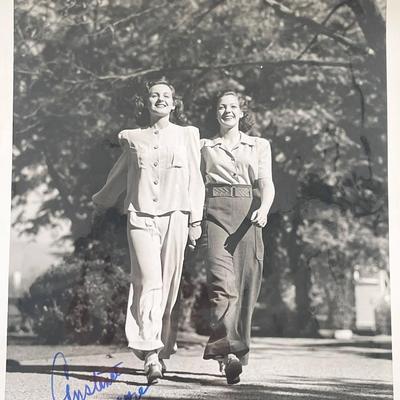 The Lady on the Lake Constance Moore signed photo