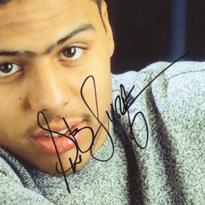 Al B. Sure signed photo