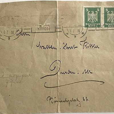 German Reich original vintage cover