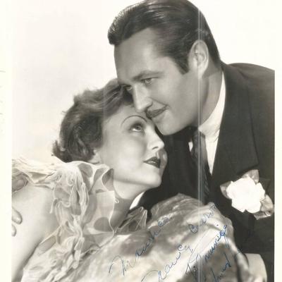 I Love That Man Nancy Carroll Signed Movie Photo