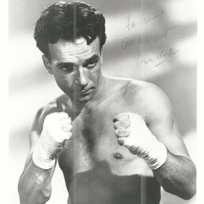 Dane Clark Signed Photo