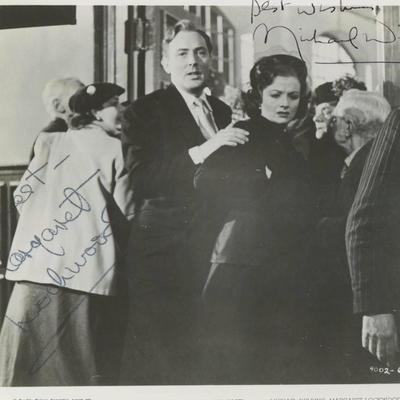 Trent's Last Case signed movie photo. GFA Authenticated
