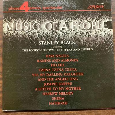 Stanley Black Conducting The London Festival Orchestra And Chorus – Music Of A People – Album