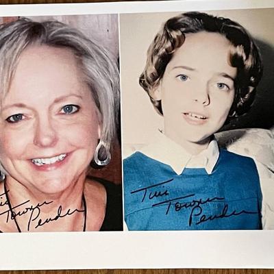 JFK Assassination photographer TIna Towner Pender signed photo