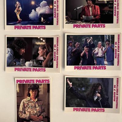 Private Parts post card set