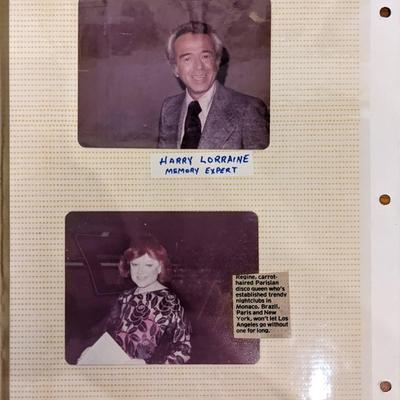 Harry Lorayne Original Photo