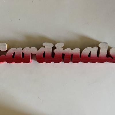St. Louis Cardinals Logo Block