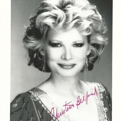 Magnum's Christine Belford Signed Photo