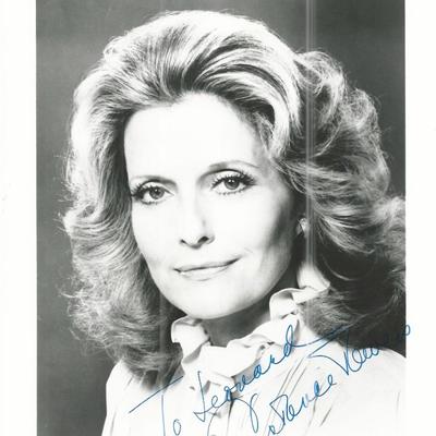 Constance Towers Signed Photo