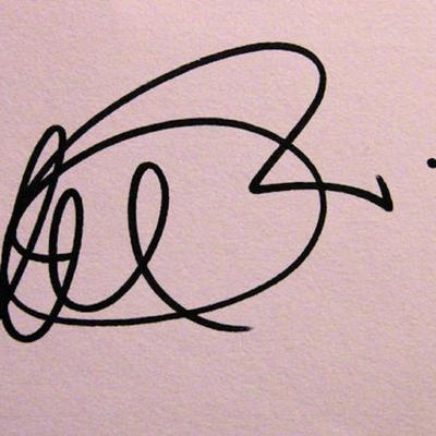 Al Pacino signature slip