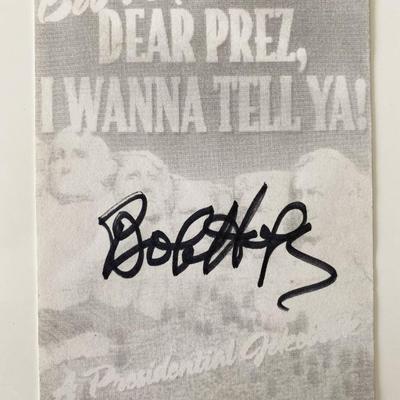 Bob Hope Signature Cut