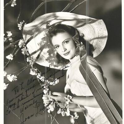 High Sierras Joan Leslie Signed Photo