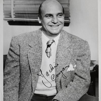Jackie Coogan signed photo