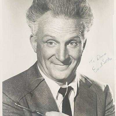 Emil Sitka signed photo