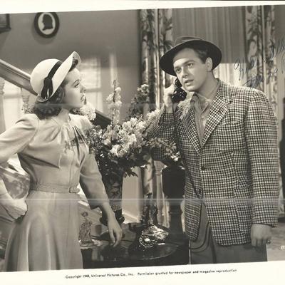 Rand Brooks Signed Movie Photo