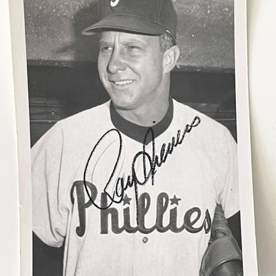 Philadelphia Phillies Roy Sievers signed photo