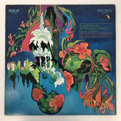 Arthur Rubinstein The Philadelphia Orchestra Eugene Ormandy Falla: Nights in the Gardens of Spain Saint Saens Piano Concerto No.2 Album