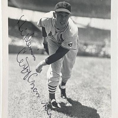 St. Louis Cardinal Cliff Chambers signed photo