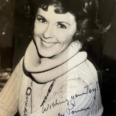 Mala Powers signed photo