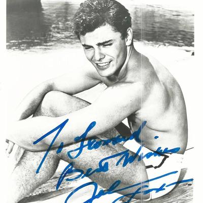 John Saxon signed photo