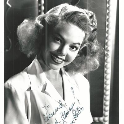 Jean Porter Signed Photo