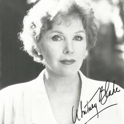 Batman Forevers Whitney Blake Signed Photo