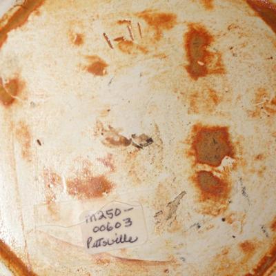 RARE PITTSVILLE POTTERY OF WISCONSIN TOBY STYLE PITCHER