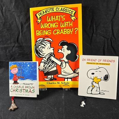 Peanuts Collectible Books Trio = Lot C
