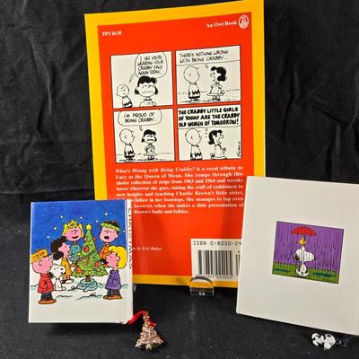 Peanuts Collectible Books Trio = Lot C