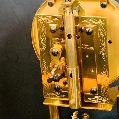 LOT 31: Set of Three (3) Mechanical Glass Dome Anniversary Clocks Featuring John Wanamaker, Forestville German Made Clock and a Smaller...