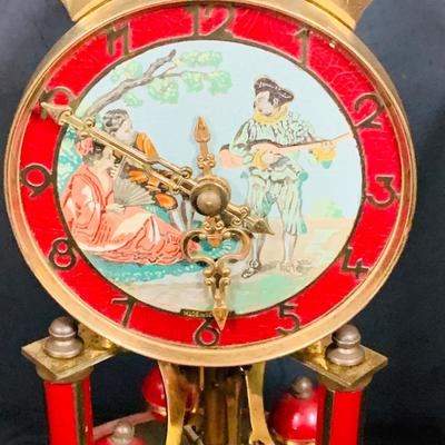 LOT 32: Set of Two (2) Vintage Mechanical German Made Anniversary Clocks by Schatz