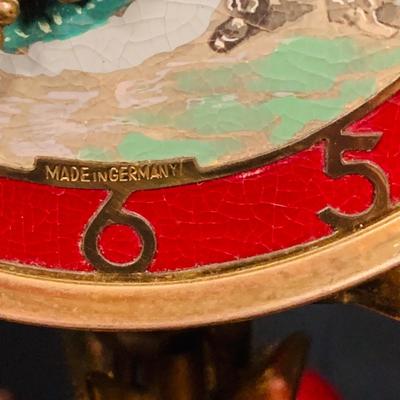 LOT 32: Set of Two (2) Vintage Mechanical German Made Anniversary Clocks by Schatz