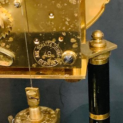 LOT 32: Set of Two (2) Vintage Mechanical German Made Anniversary Clocks by Schatz