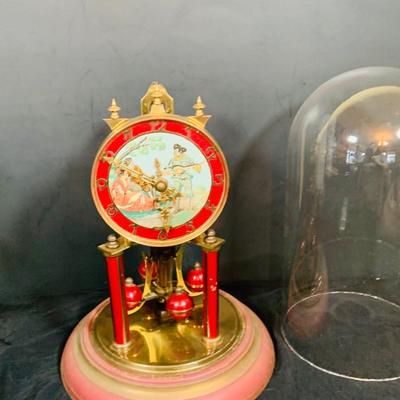 LOT 32: Set of Two (2) Vintage Mechanical German Made Anniversary Clocks by Schatz