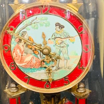 LOT 32: Set of Two (2) Vintage Mechanical German Made Anniversary Clocks by Schatz