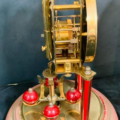 LOT 32: Set of Two (2) Vintage Mechanical German Made Anniversary Clocks by Schatz