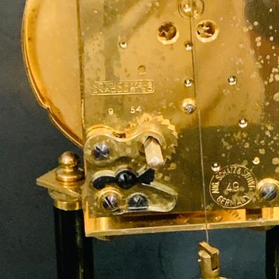 LOT 32: Set of Two (2) Vintage Mechanical German Made Anniversary Clocks by Schatz