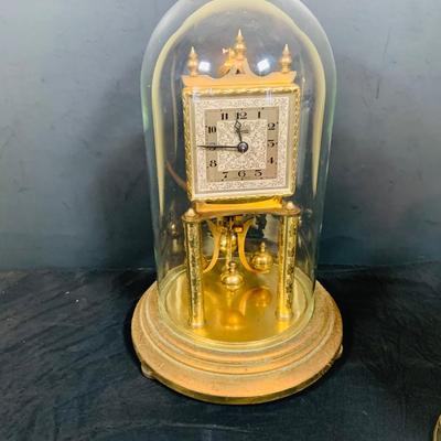 LOT 33: Set of Three (3) Vintage Mechanical German Made Anniversary Clocks by Omax, Schatz and Kundo