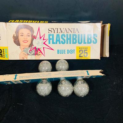 LOT 34: Mid Century Photography Collection Featuring a Ansco Cadet II Camera, Flash and Case; a Kodak Brownie Hawkeye Camera Flash Model...