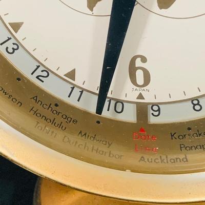 LOT 38: Vintage Kaiser Universe 400-Day Clock and Rhythm Around the World Clock Made In Japan