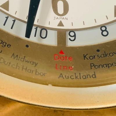 LOT 38: Vintage Kaiser Universe 400-Day Clock and Rhythm Around the World Clock Made In Japan