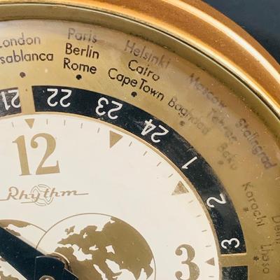 LOT 38: Vintage Kaiser Universe 400-Day Clock and Rhythm Around the World Clock Made In Japan